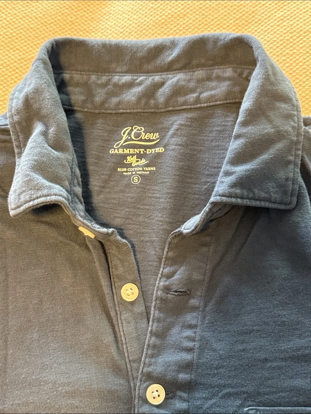 J. Crew Men's Garment Dyed Polo
